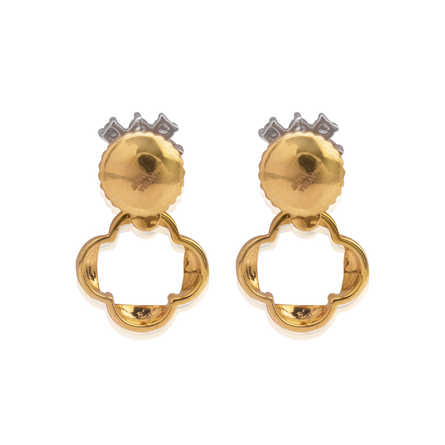 Miracle star diamond earring