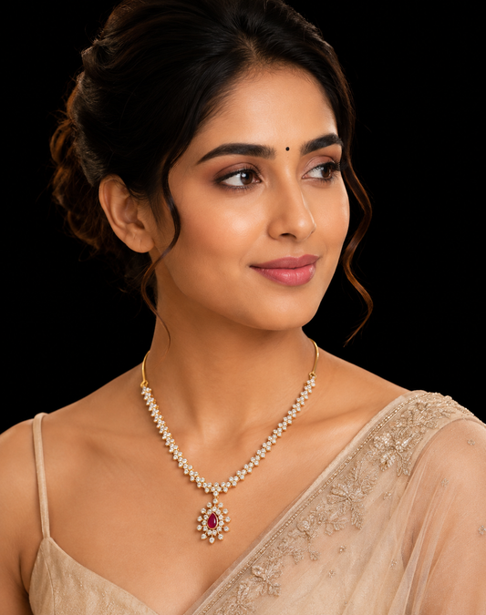 Kshama Diamond Necklace