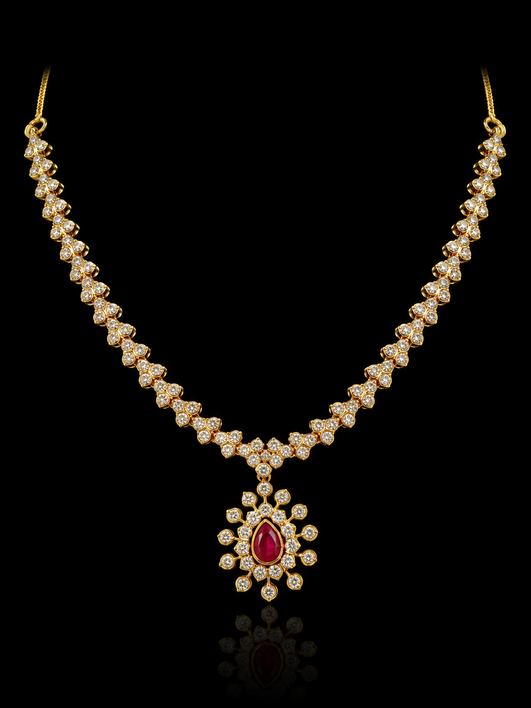 Kshama Diamond Necklace