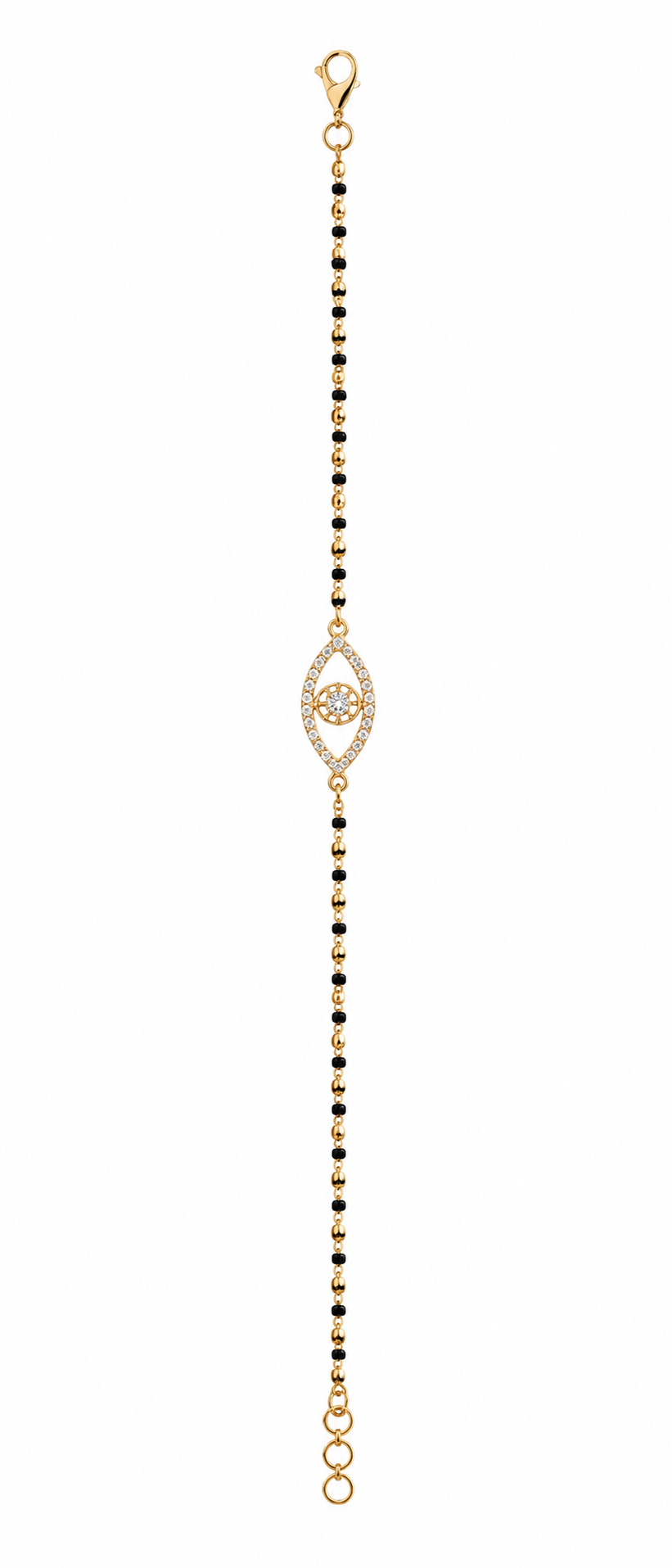 Evil Eye Mangalsutra Bracelet
