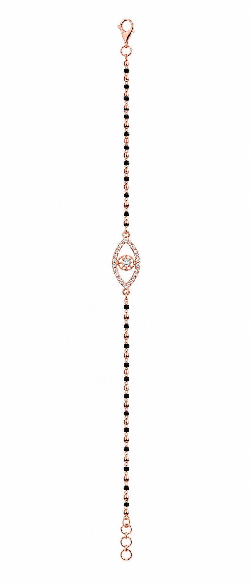 Evil Eye Mangalsutra Bracelet