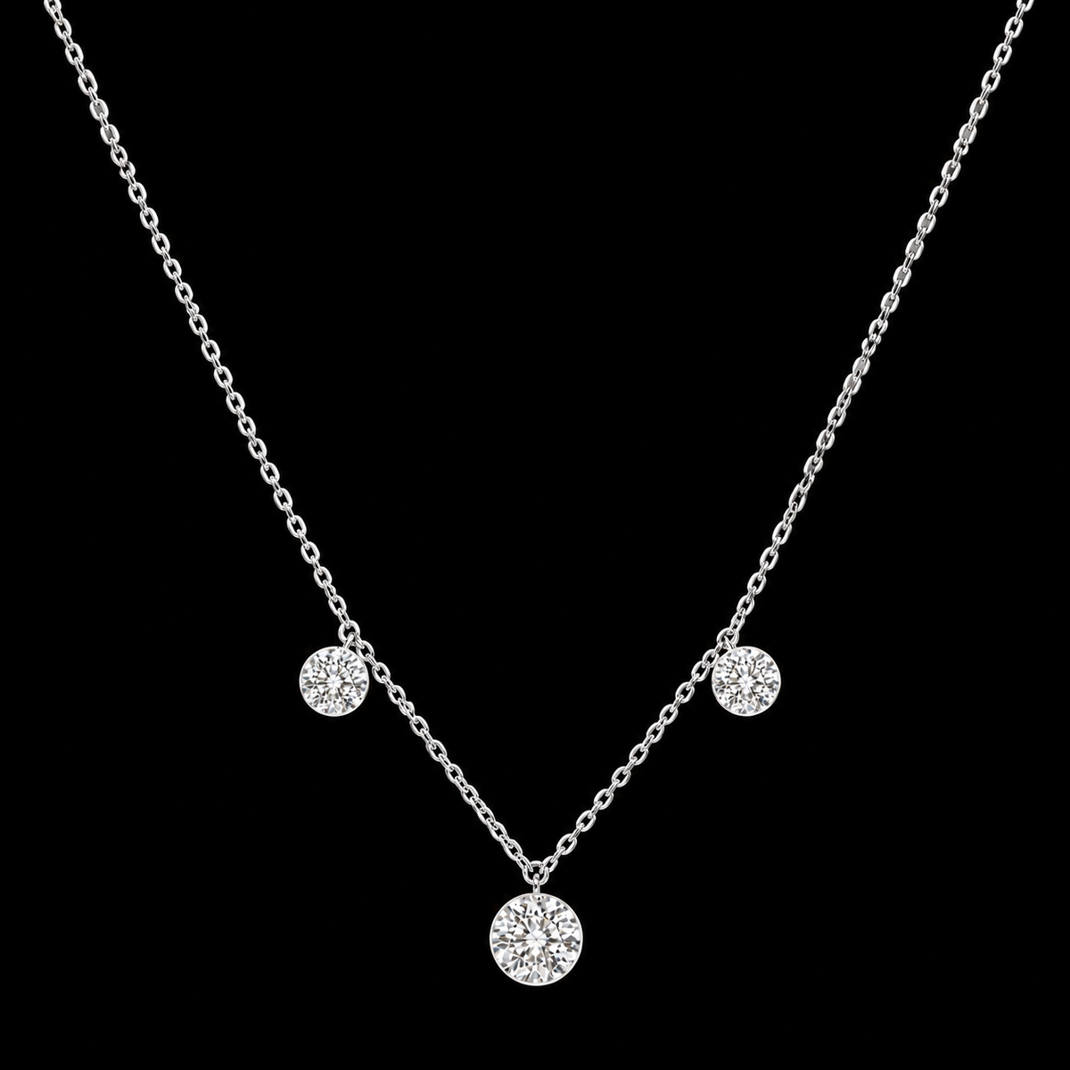 Aarika Diamond Charm Chain