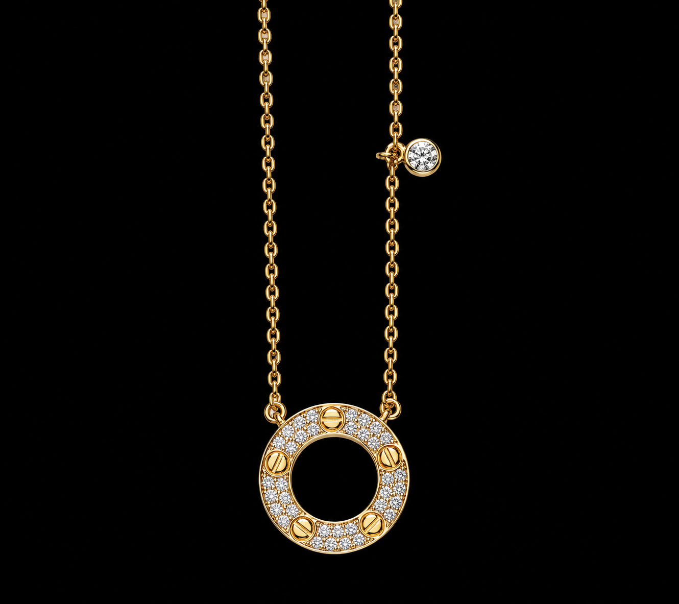 Urban Motif Diamond Charm