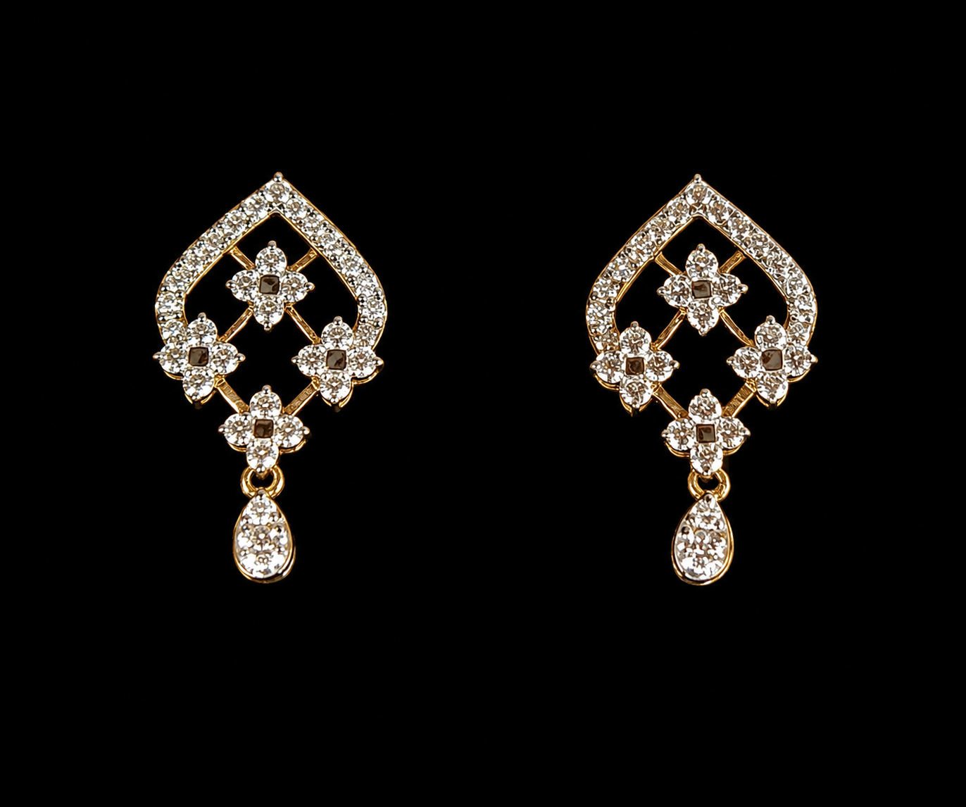 Aria Filigree Diamond Drops