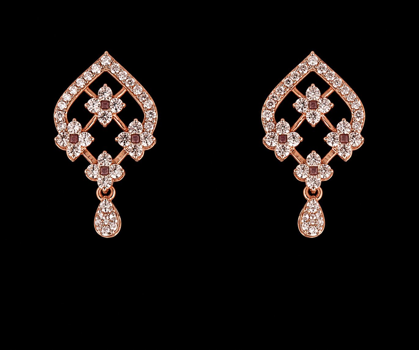 Aria Filigree Diamond Drops