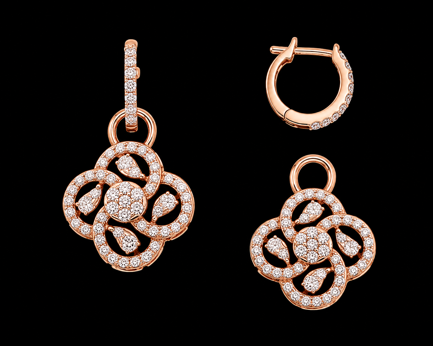 2-in-1 Convertible Flower Drops