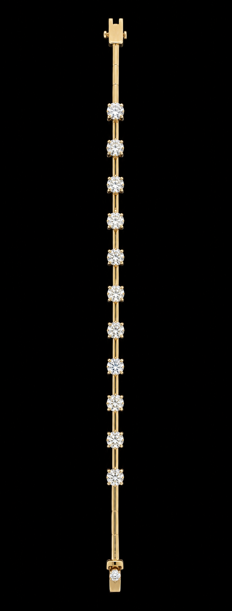 Solitaire Diamond Tennis Bracelet