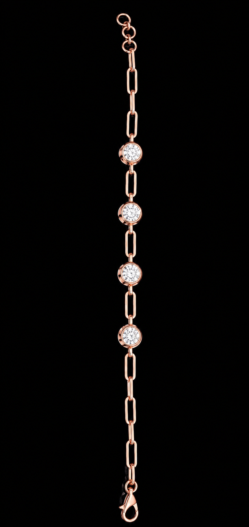 Serena Link Diamond Bracelet