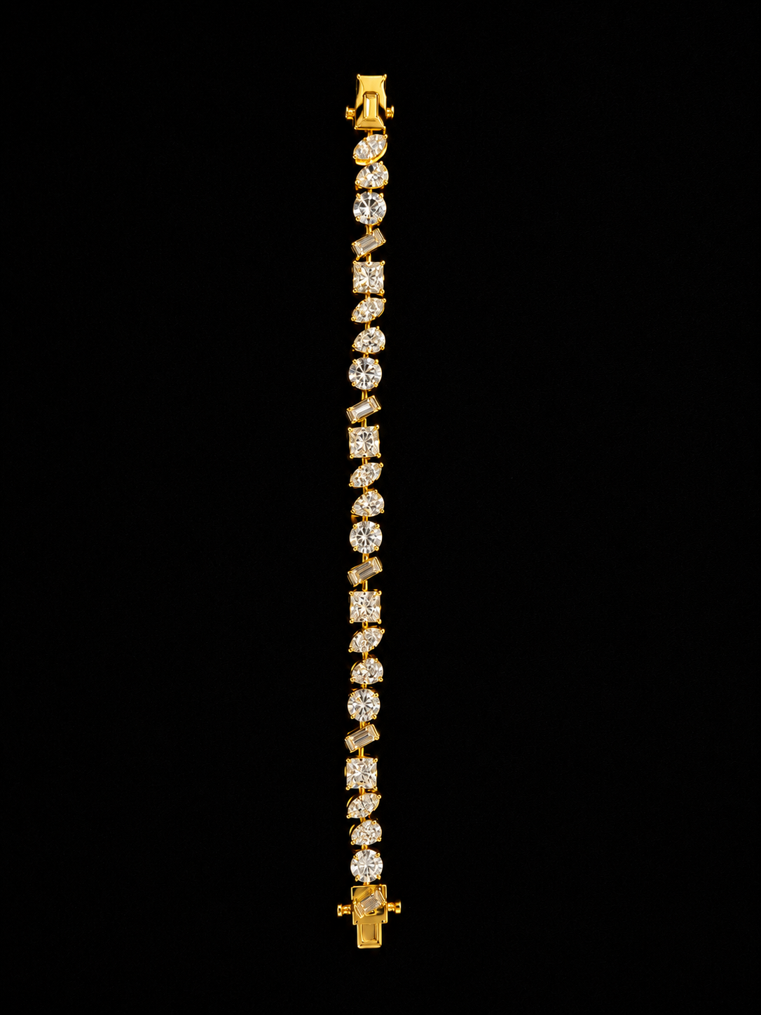 Fancy Shape Diamond Tennis Bracelet