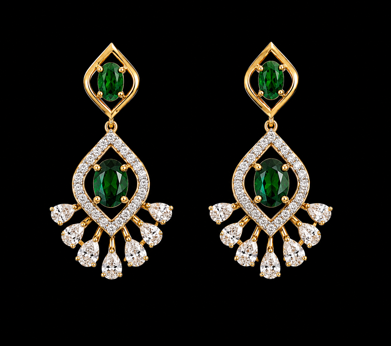 Emerald Cascade Drops