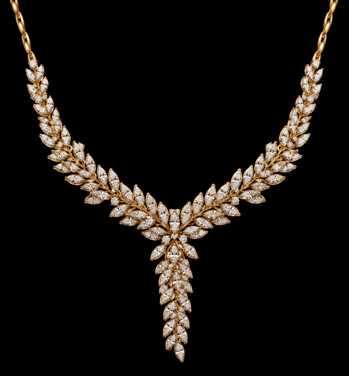 Kanaka Valli Diamond Necklace