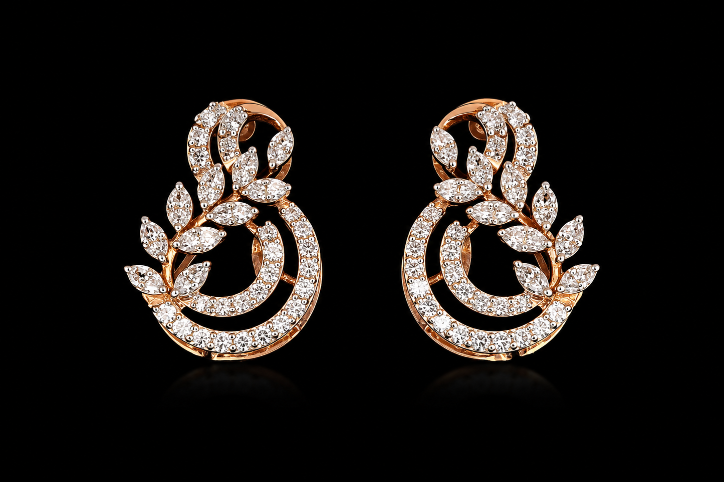Sitaara Vine Diamond Studs