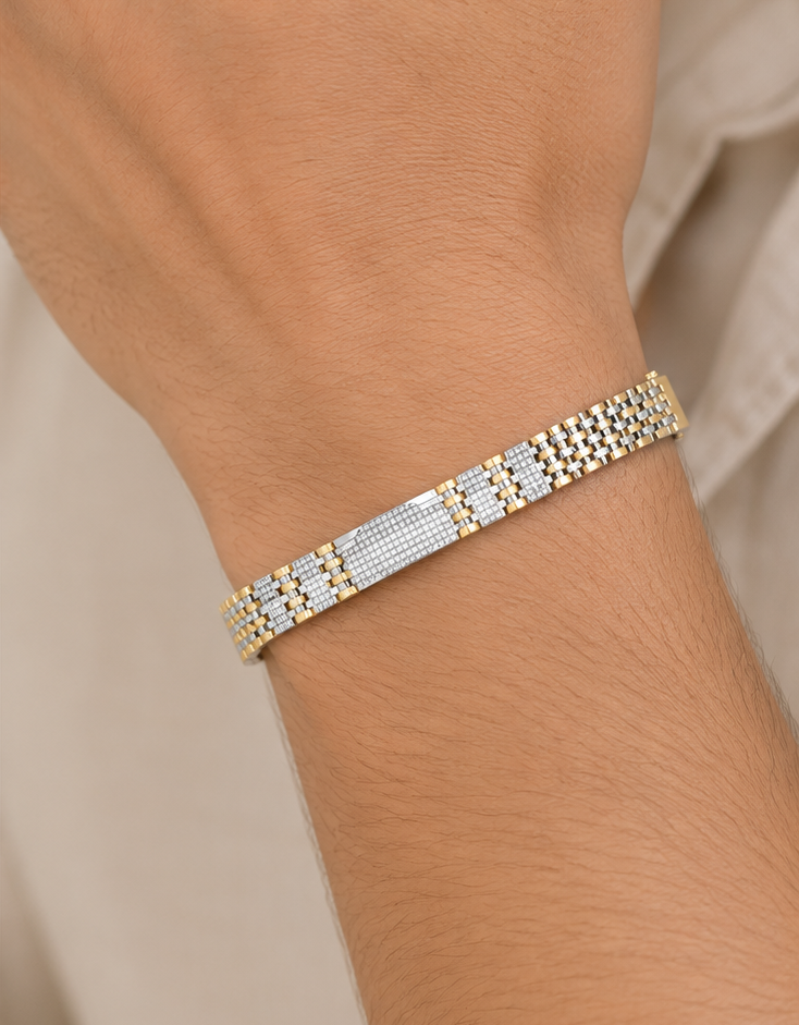 Art Deco Nesting Diamond Bracelet