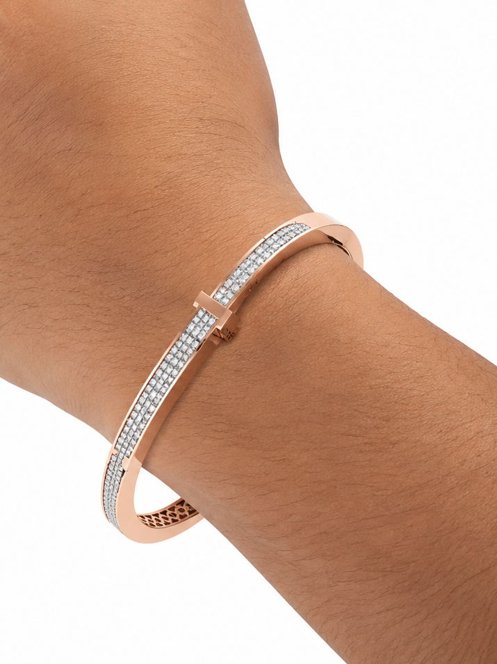 Sparkle Pave Diamond Kada