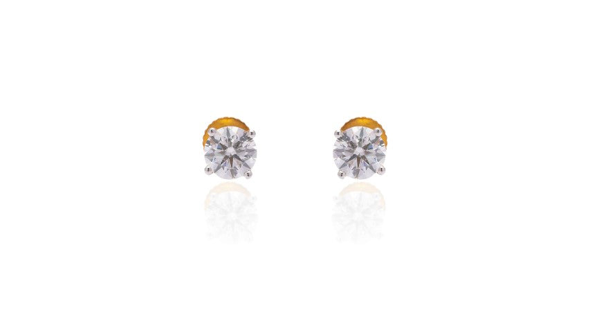 Clarity Diamond Stud