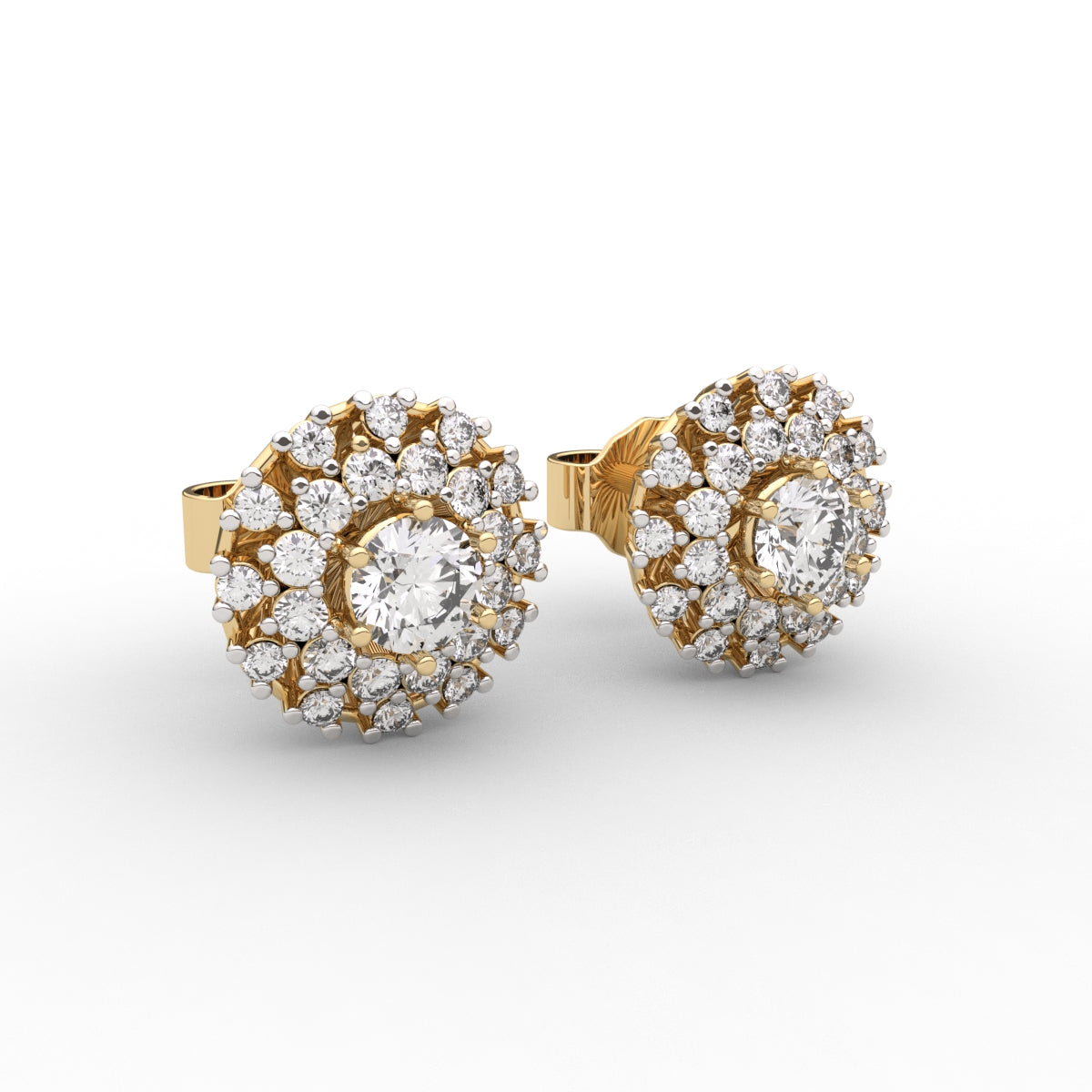 Timeless Double Halo Studs