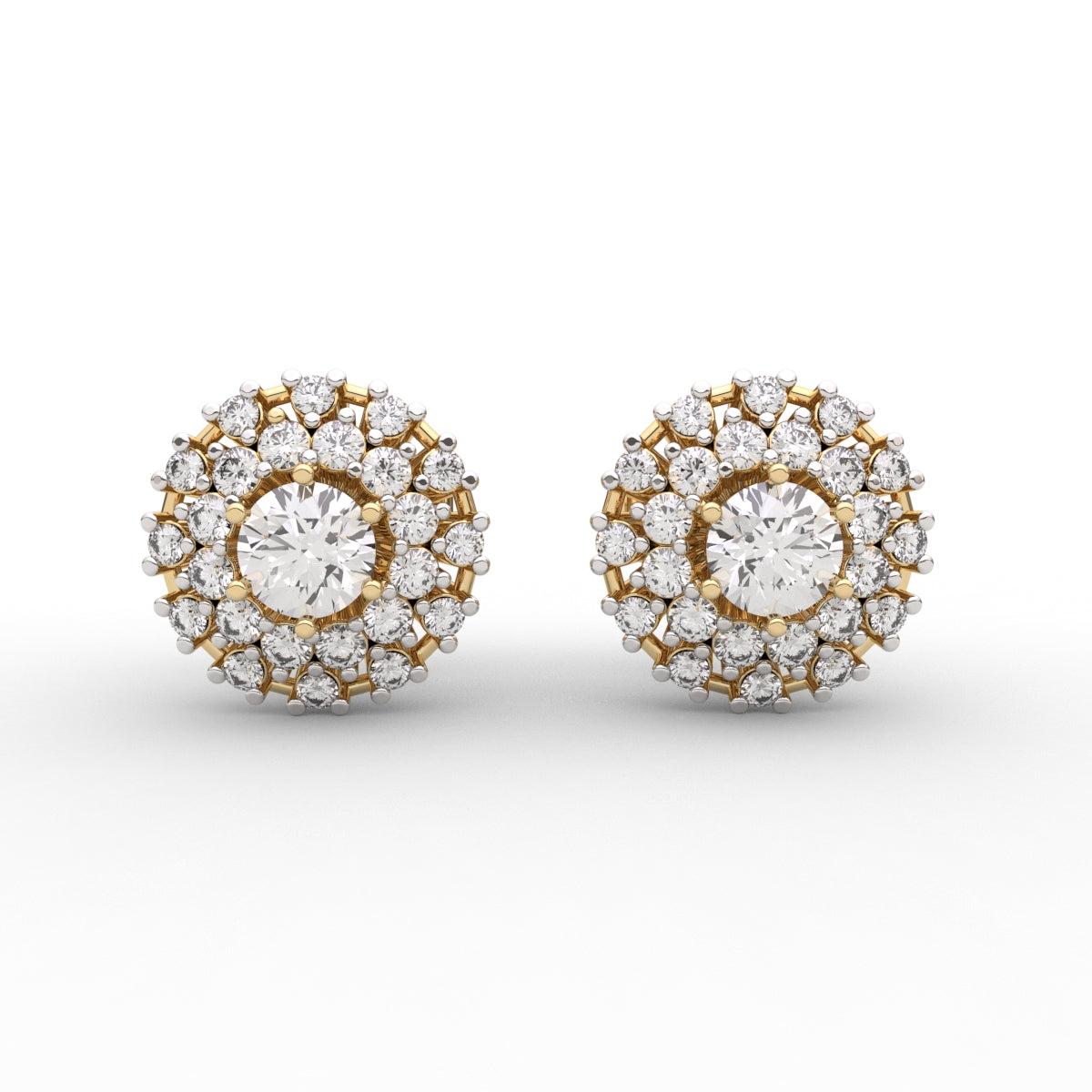 Timeless Double Halo Studs