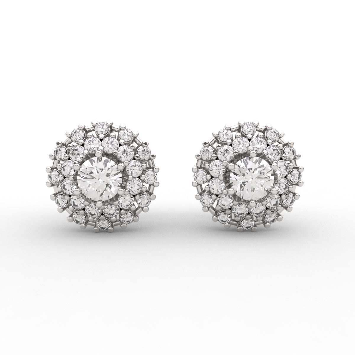 Timeless Double Halo Studs