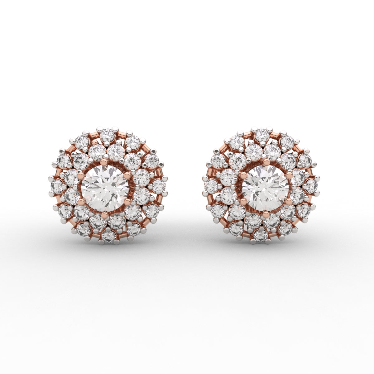 Timeless Double Halo Studs