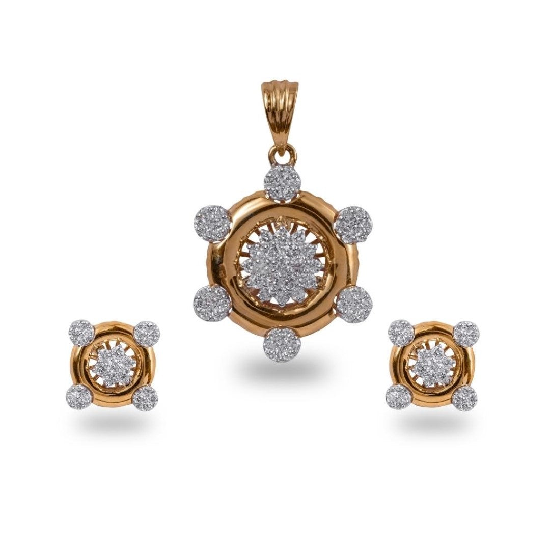 adelaide pendant earring set