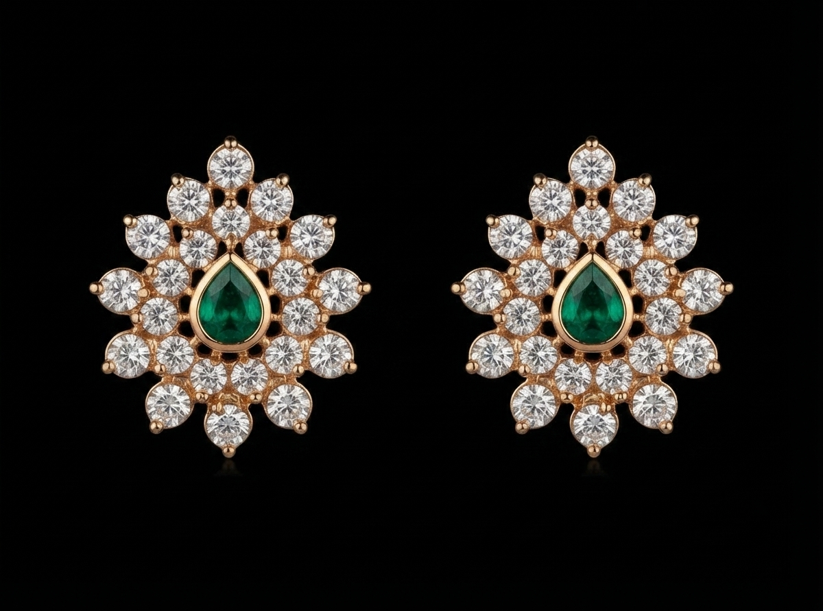 Emerald Blossom Cluster