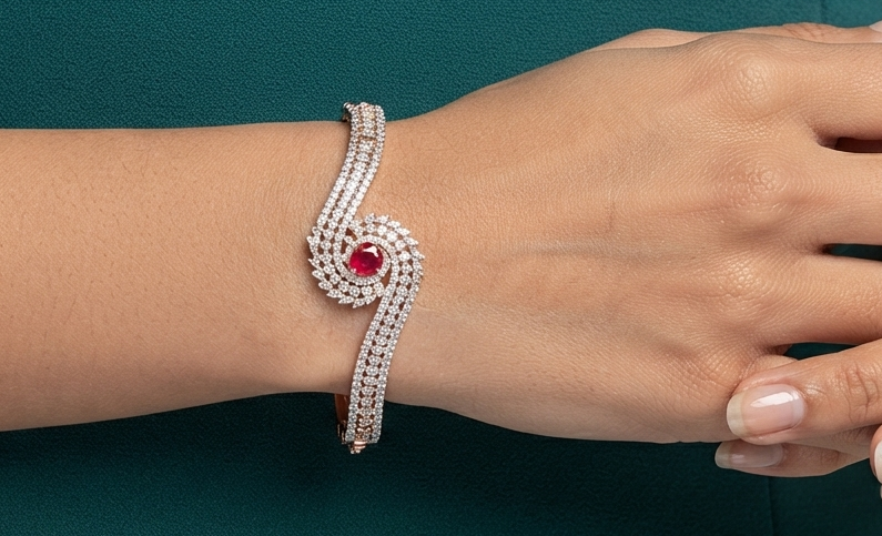 Bride-to-be Diamond Kada