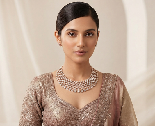 magnificent medea diamond set