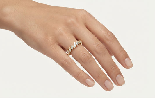 Starlight Harmony Band Ring