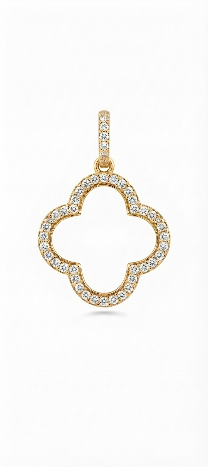 Aura Clover Pendant