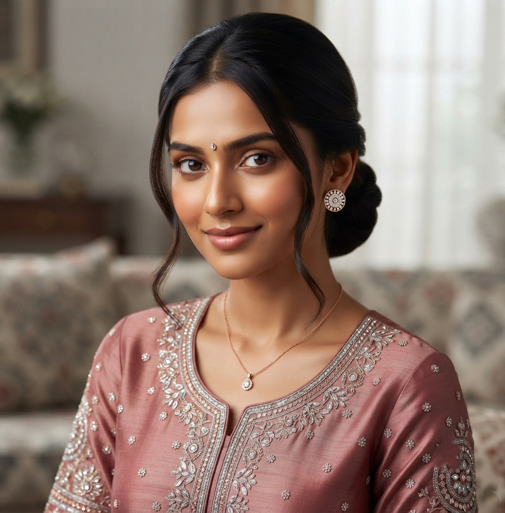 Suvarnika Diamond Stud