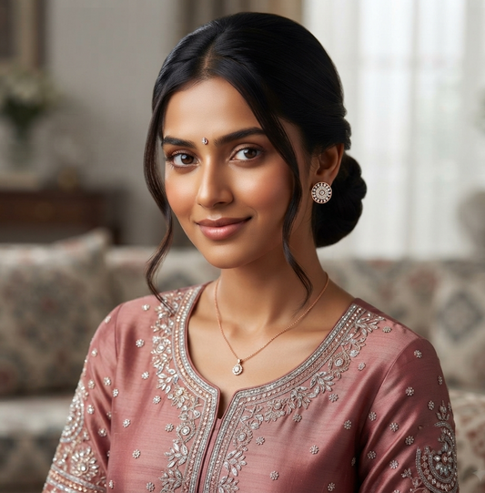 Suvarnika Diamond Stud