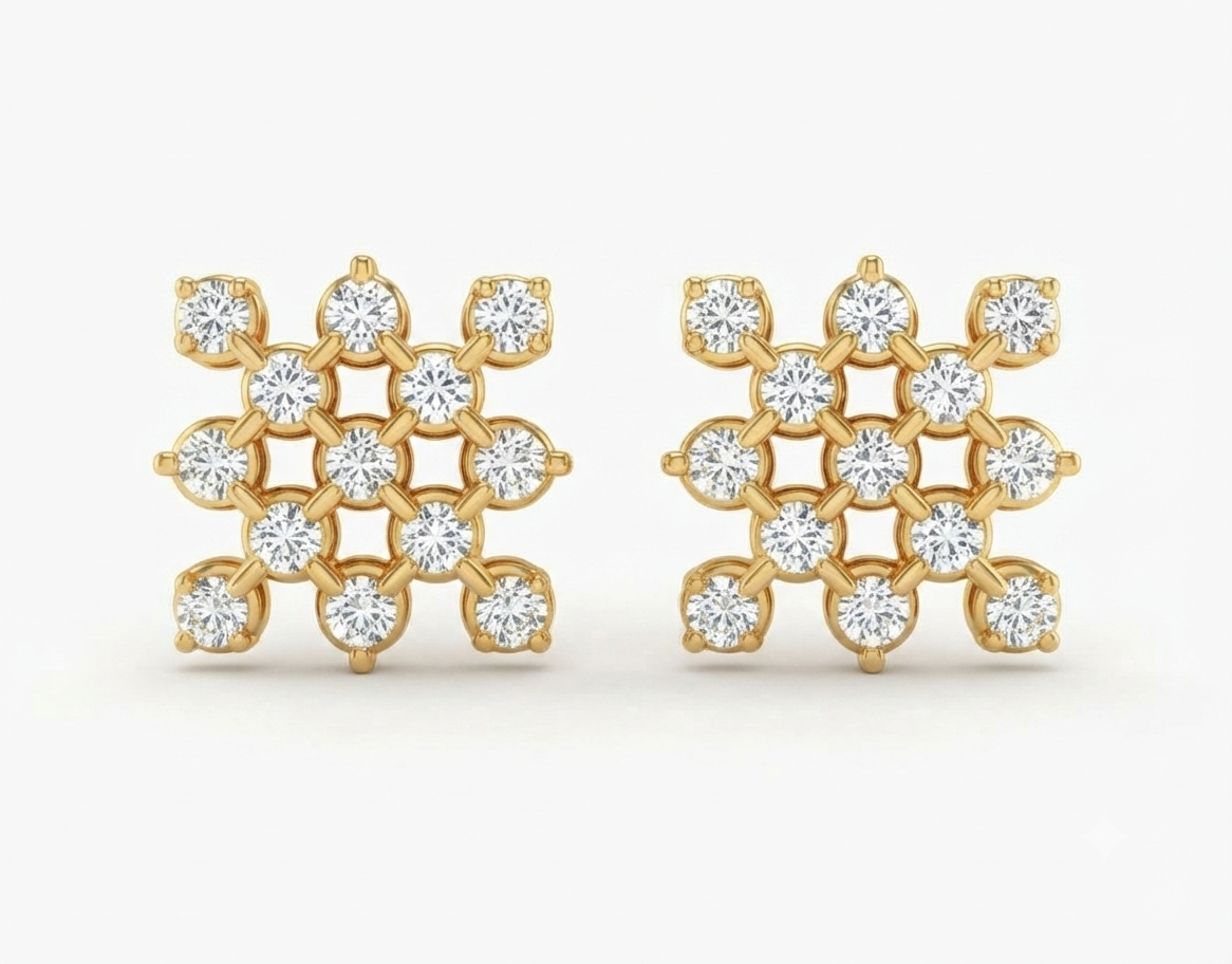Chowki Diamond Stud