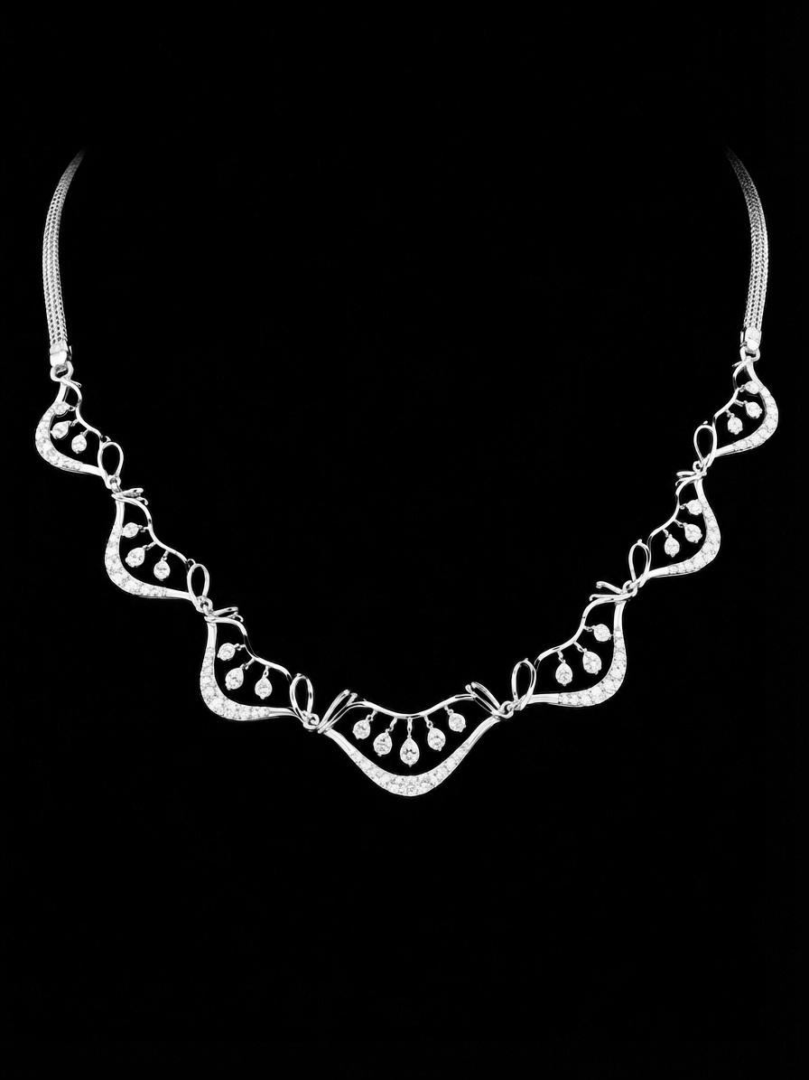 Pari Diamond Necklace