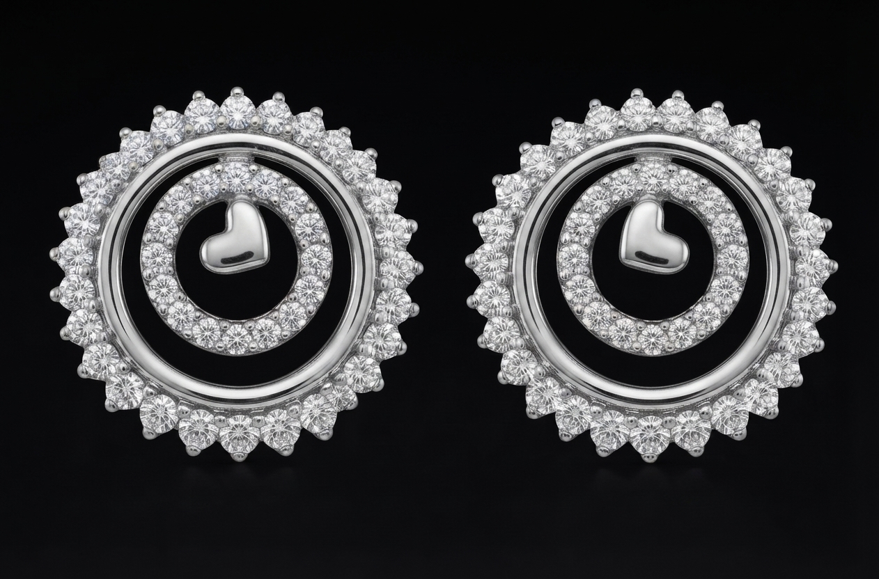 Preethi Chakra Diamond Earring