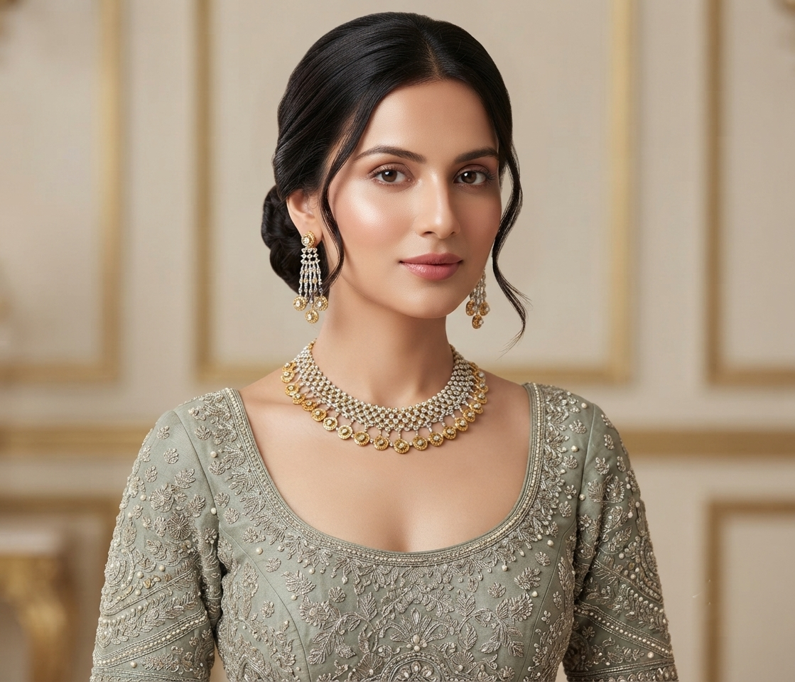 Enchanting Chandelier Diamond Set