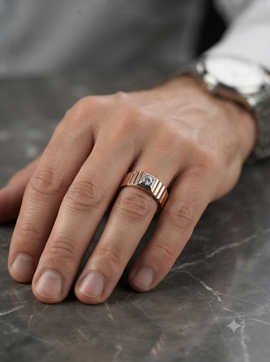 King's Crest Diamond Ring