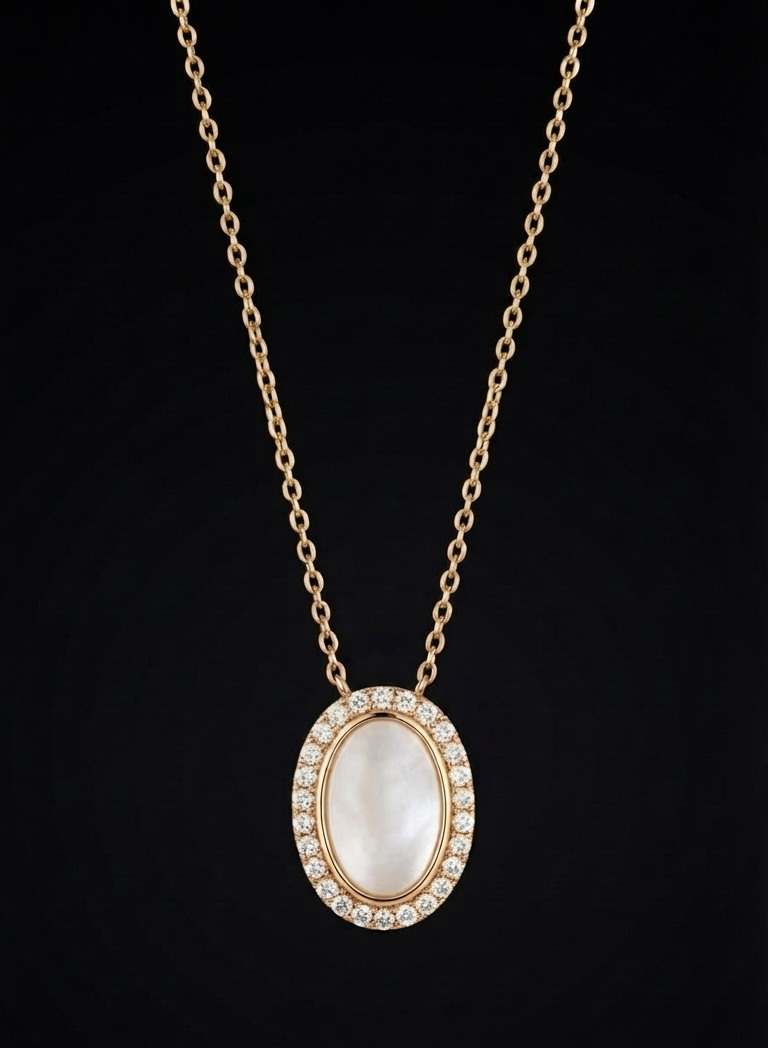 Chandra Prabha Halo Pendant