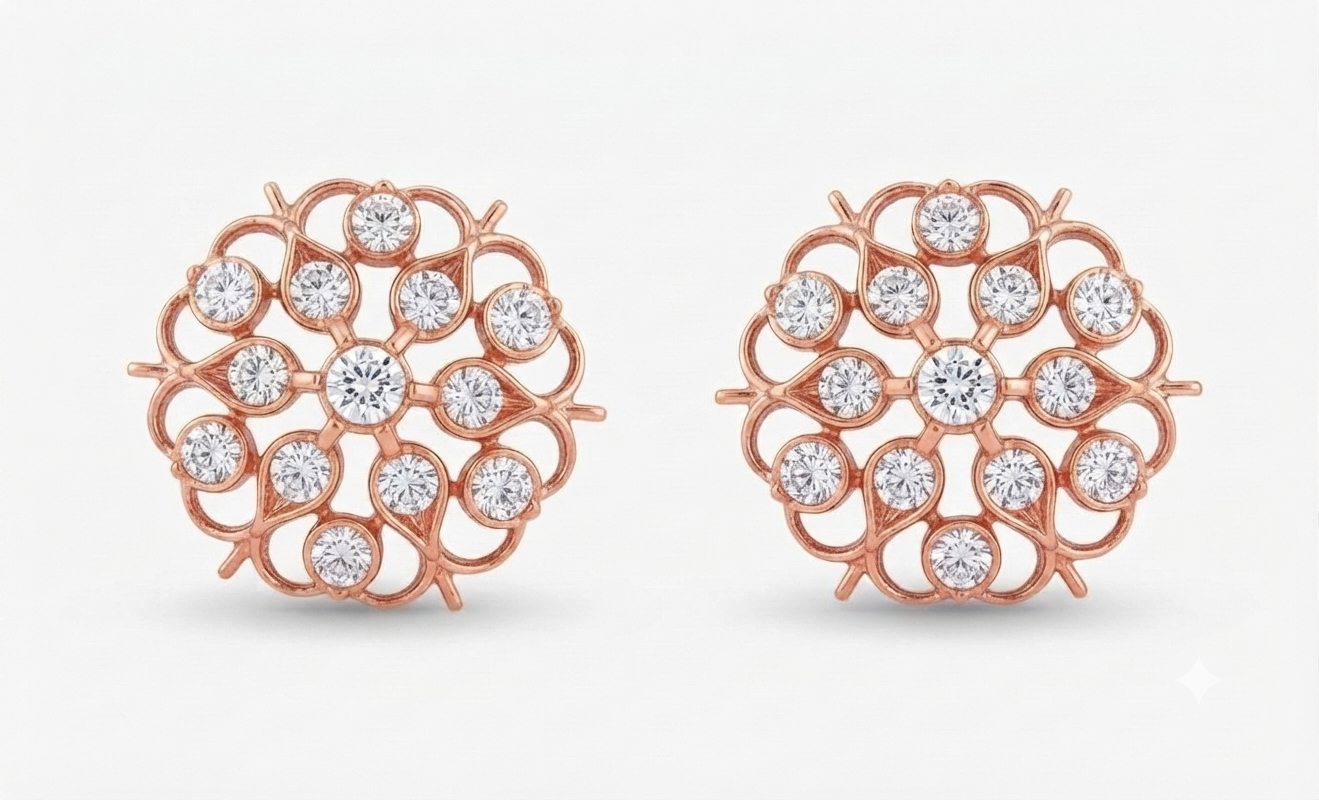 Chakra Diamond Stud