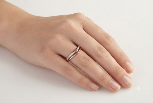Half Eternity Diamond Ring