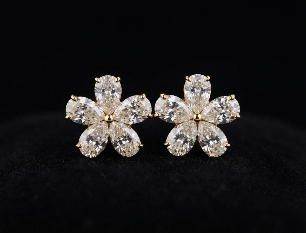 Jyoti Diamond Studs