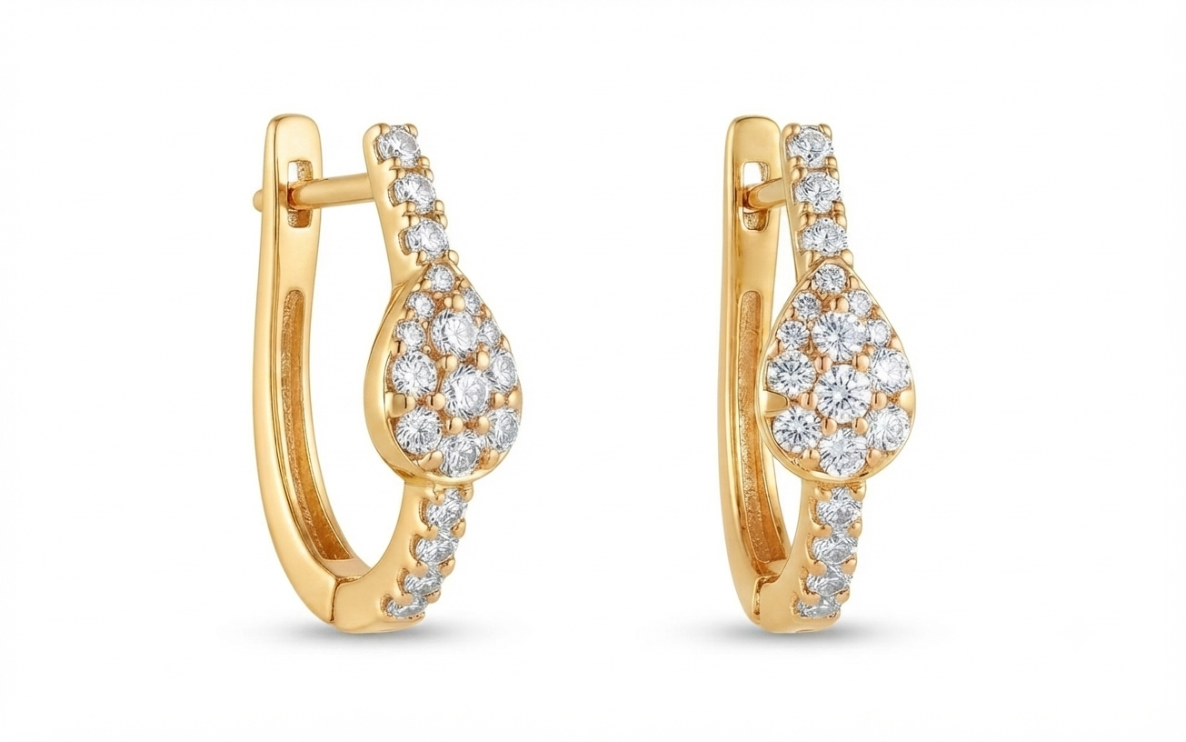 Aura Tear Hoops