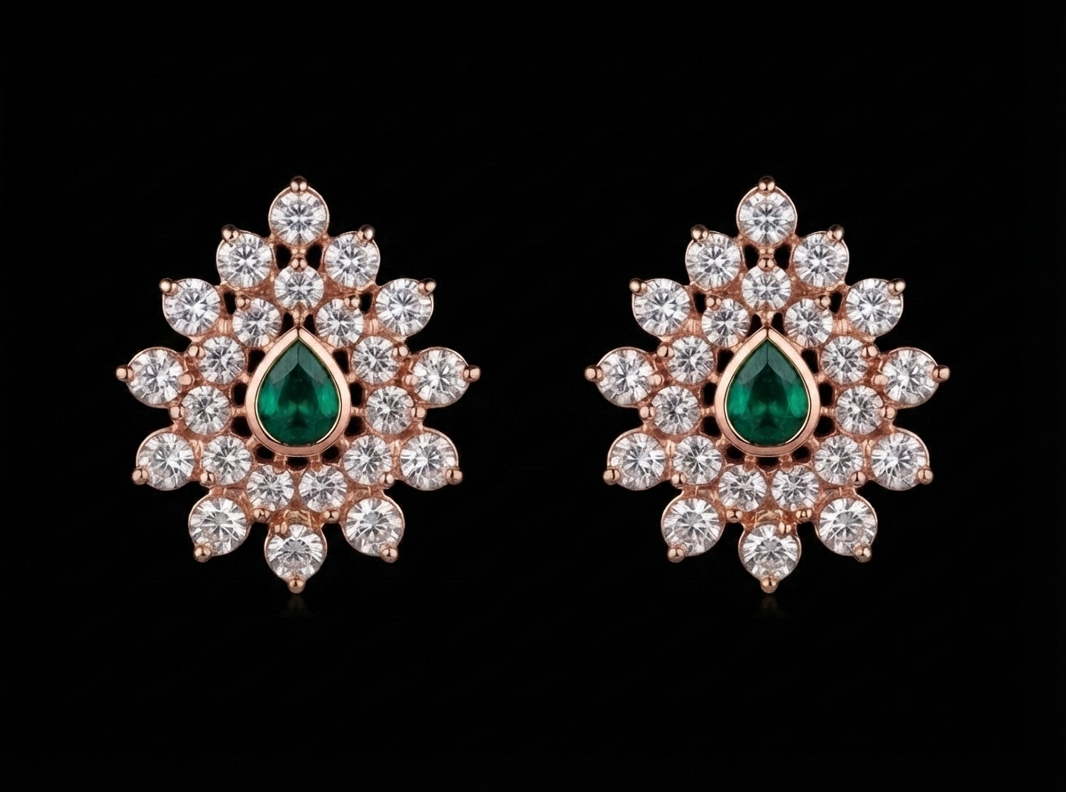 Emerald Blossom Cluster