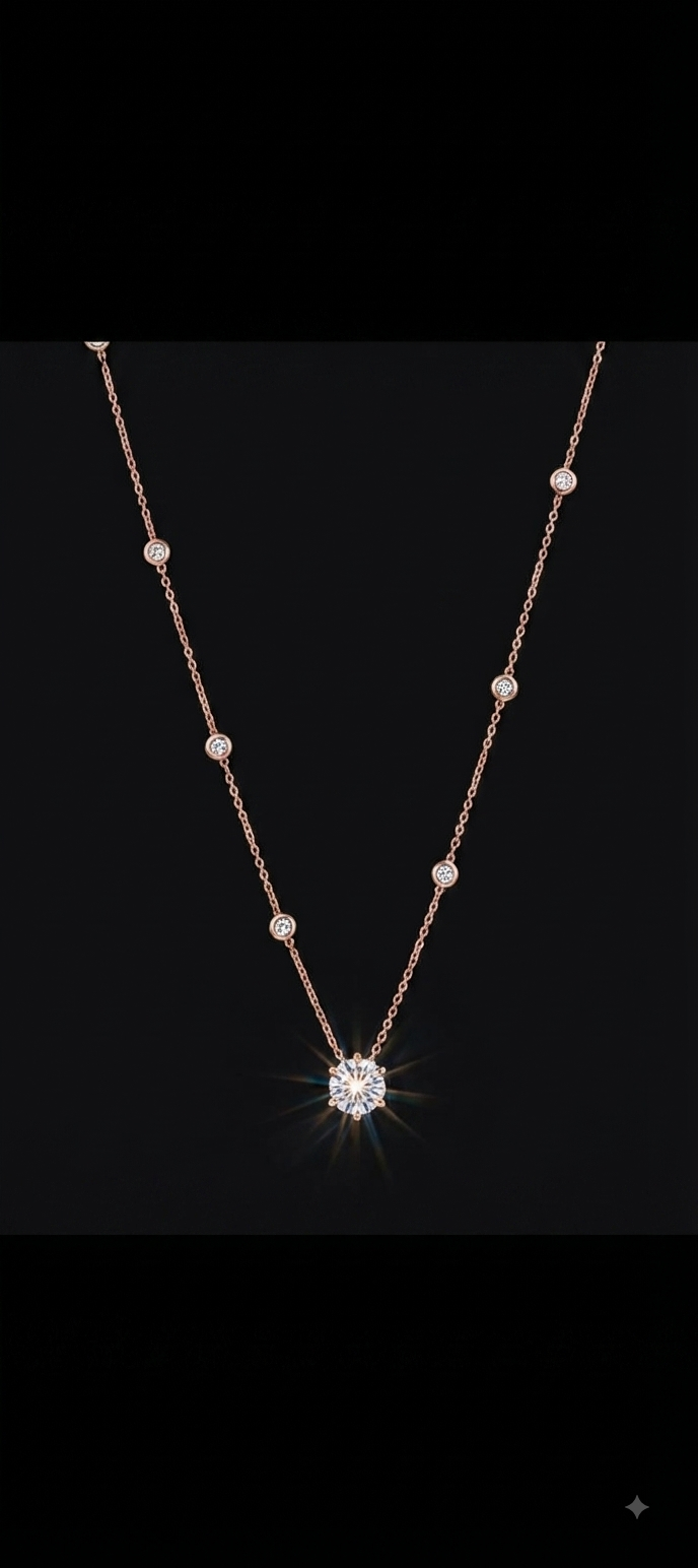 Aura Solitaire Station Chain