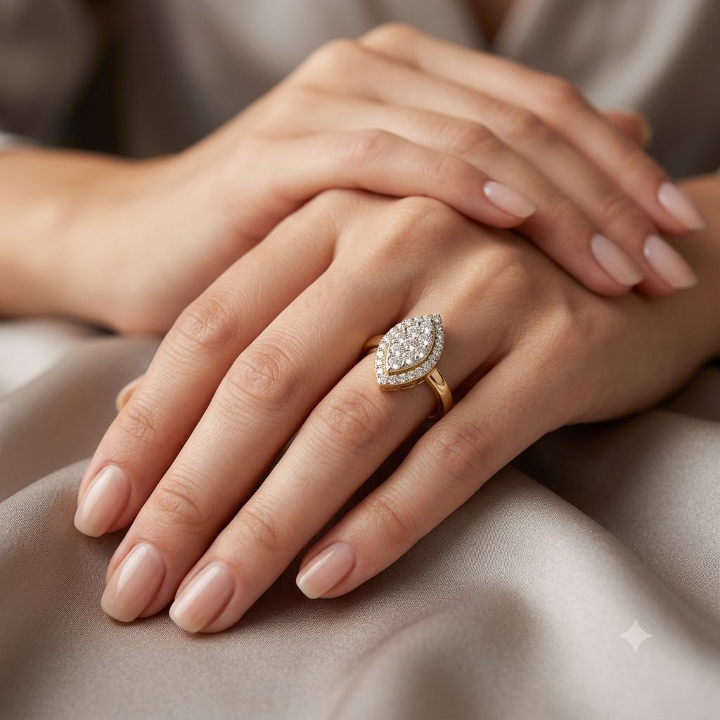 Marquise Shape Diamond Ring