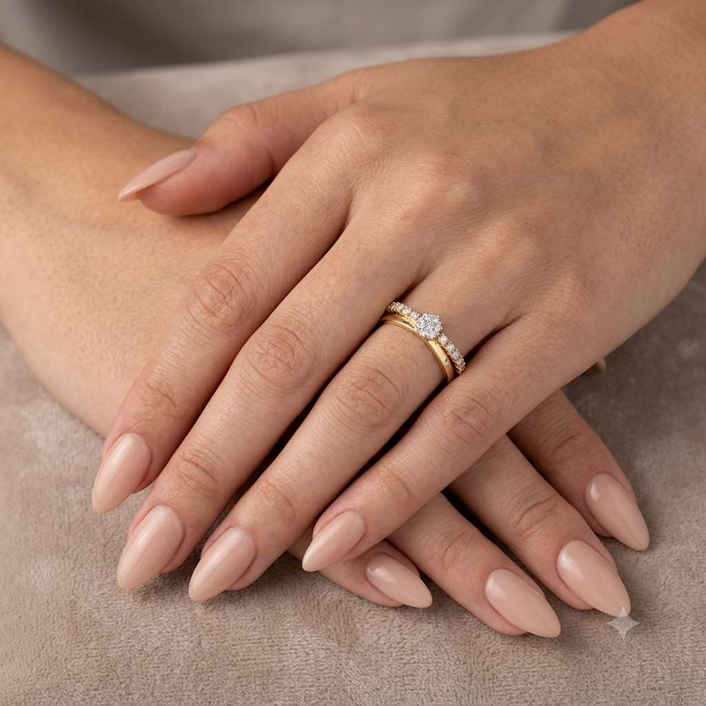 Petal Diamond Ring