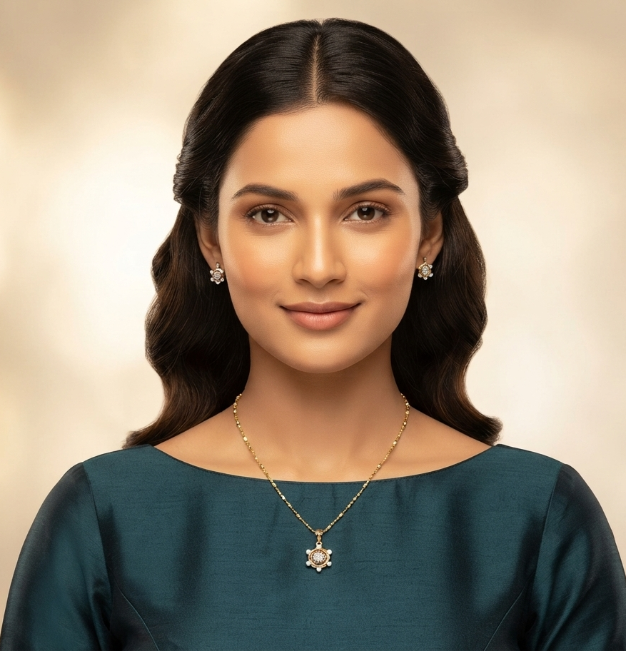Adelaide Pendant Earrings Set