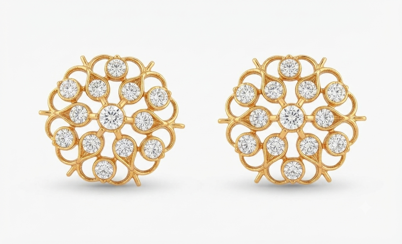 Chakra Diamond Stud