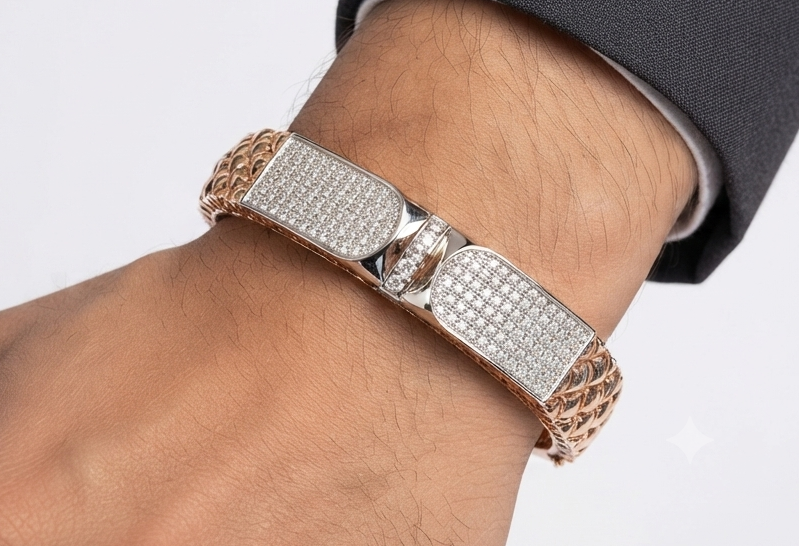Designer Diamond Kada