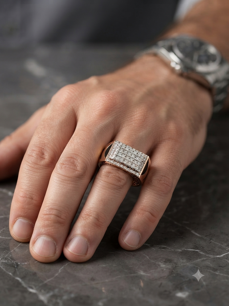 Latest Mid Century Diamond Ring