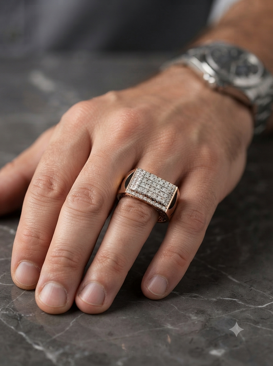 Latest Mid Century Diamond Ring
